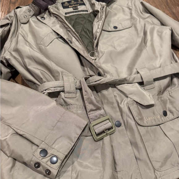 Barbour Beige Military Field Jacket - Picture 2 of 7
